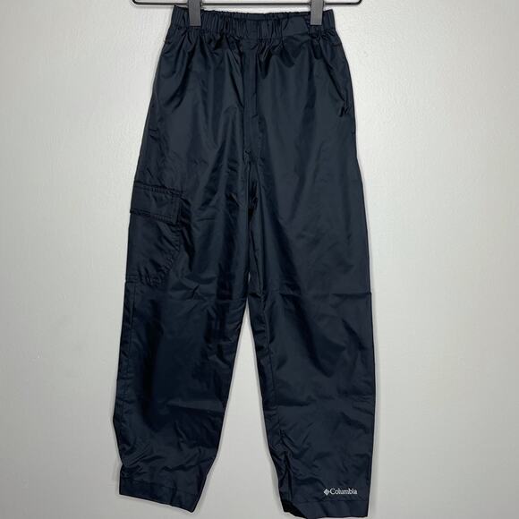 Columbia black windbreaker pants with pockets -xs - Picture 1 of 5